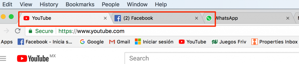 favicon tab browser